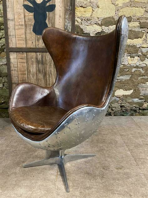 Keeler Wing Aviator Egg Chair