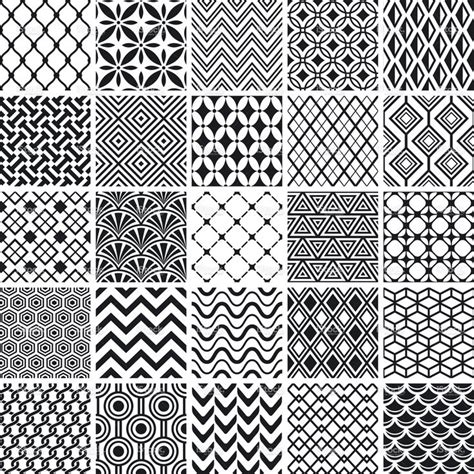 Set Of Simple Geometric Patterns Simple Geometric Pattern Geometric