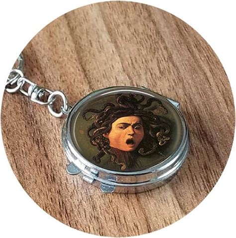 Asd Hars Medusa Keychain By Michelangelo Caravaggio Medusa