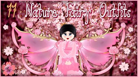 11 Outfits For Nature Fairies In Roblox Royale High Youtube