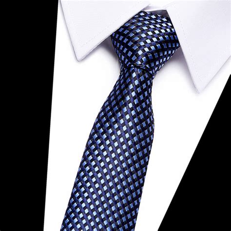 Neck Tie Navy Blue Mini Stripe St Lynn Touch Of Modern