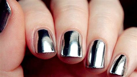How About Having Mirror On Your Nails Try This Mirror Nail Polish