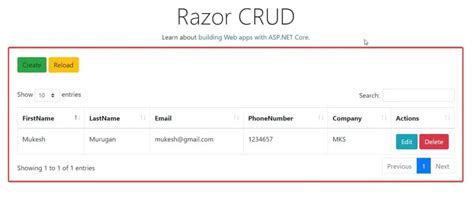 Razor Page CRUD In ASP NET Core With JQuery AJAX Ultimate Guide