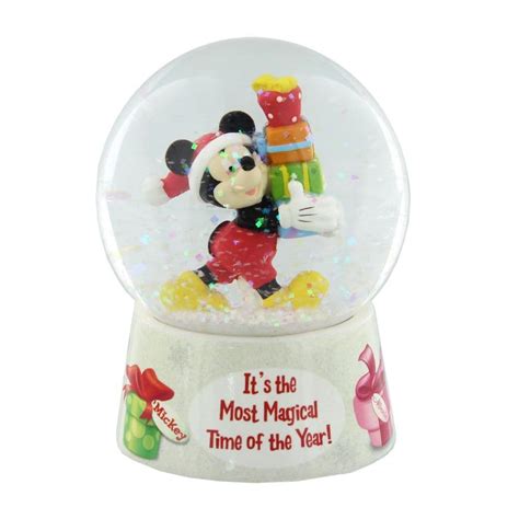 Disney Snow Globe Christmas T Mickey Mouse Mickey Mouse