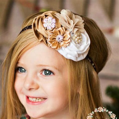 Mhssun 1pcs Luxury Rhinestone Baby Girls Headbands Hairbands Fashion