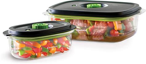 Foodsaver Preserve And Marinate Vacuum Containers 3 10 Cups