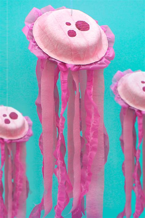 Jumping Jellyfish Paper Bowl Craft Nickelodeon Parents