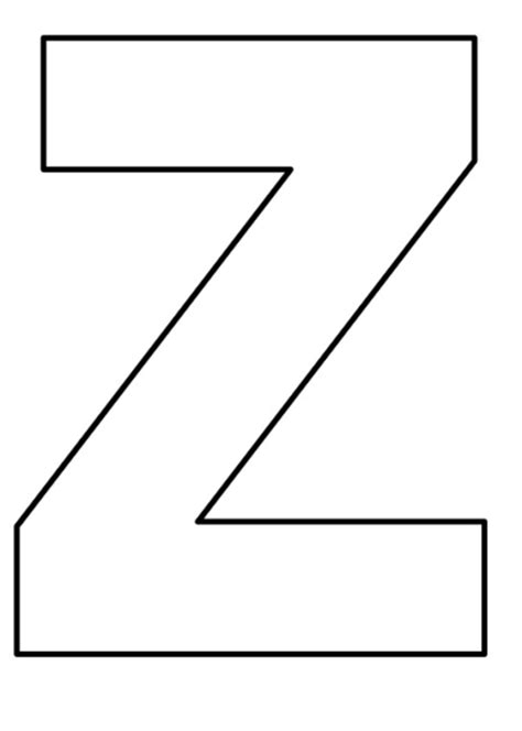 Molde Letra Z D Para Imprimir Gratis Letras Do Alfabeto Ver E Fazer