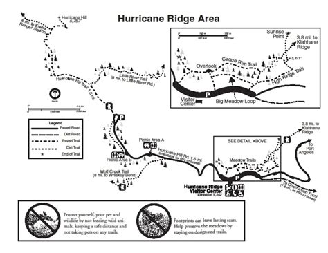Hurricane Ridge Trail Map Liftopia