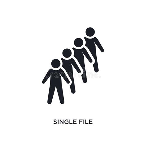 Single File Isolated Icon Simple Element Illustration From Humans