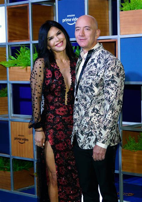 Jeff Bezos Girlfriend Lauren Sanchez Celeb Couples Red Carpet
