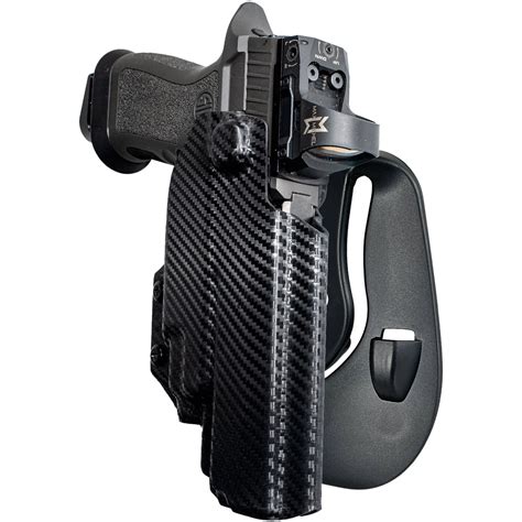Sig Sauer P320 Full Size w/ Streamlight TLR-7/TLR-8 OWB Paddle Holster