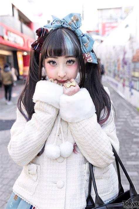 Rinrin Doll On Takeshita Dori In Angelic Pretty And Milk