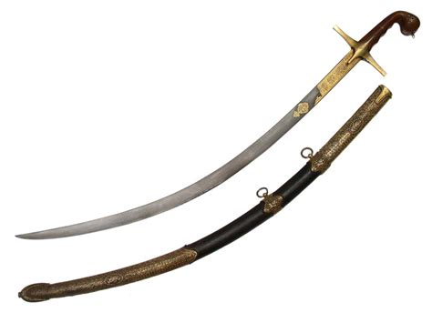 sold price a fine persian damascus shamshir sword gold inlay may 6 0120 11 00 am edt