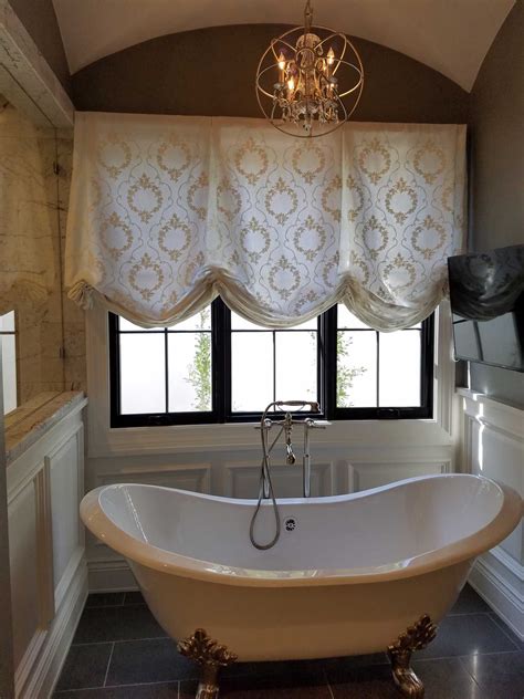 Simple Bathroom Window Treatments With Simple Decor Interior Designs News