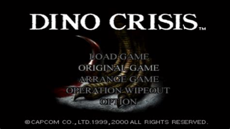 Dino Crisis Classic Rebirth Classic Rebirth