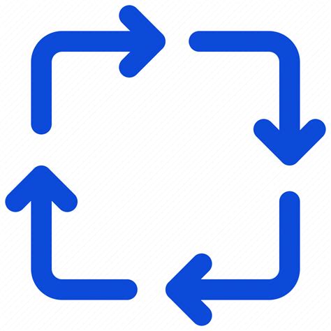 Arrows Loop Process Icon Download On Iconfinder