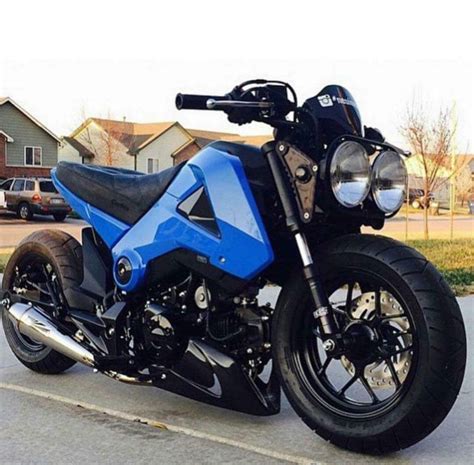 200 Custom Honda Grom Msx125 Pictures Photo Gallery Stretched