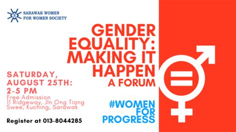 Swws To Launch New Series Of ‘women For Progress’ Forums Dayakdaily