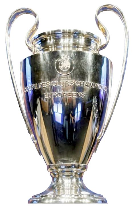 Uefa champions league trophy replica 45 mm on wooden pedestal. UEFA Champions League Winners Cup | Futebol