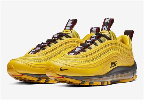 The Overbranded Nike Air Max 97 Arrives In A Taxi Yellow Nike Air Max