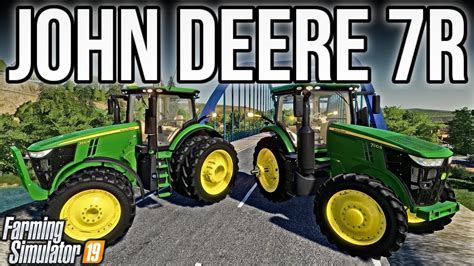 New Mods Fs19 John Deere 7r Us Series Farming Simulator 19 Youtube