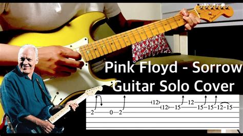 Guitar Lessonwith Tab Pink Floyd Sorrowpulse 1994 Guitar Solo Cover Youtube