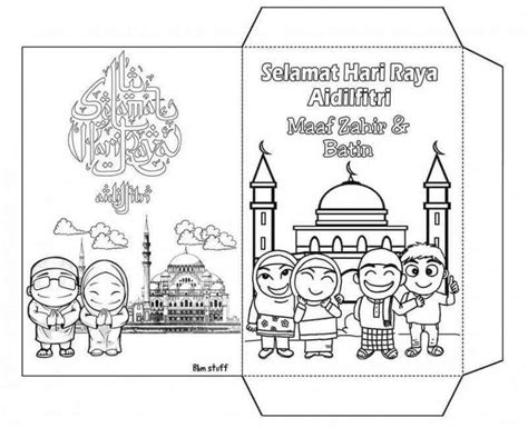Detail Gambar Mewarnai Tema Menyambut Ramadhan Koleksi Nomer 27