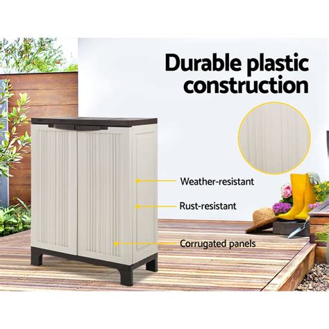 Giantz Multipurpose Outdoor Half Size Adjustable Cupboard