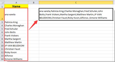 How To Combine Multiple Rows To One Cell In Excel