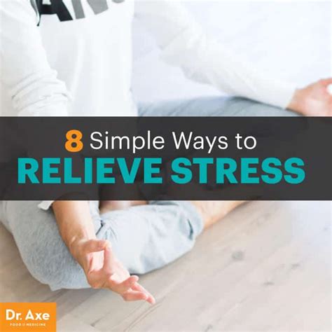 Always Stressed 8 Natural Stress Relievers To Try Dr Axe