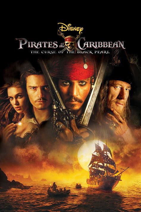 Pirates Of The Caribbean The Curse Of The Black Pearl 2003 Posters