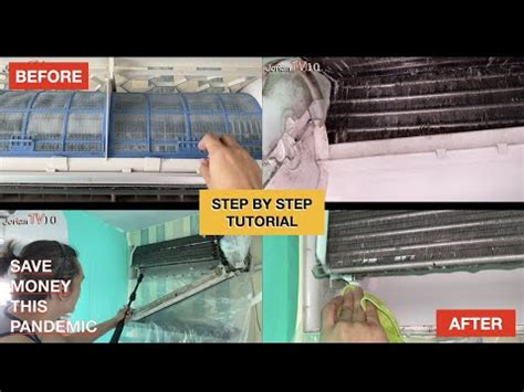 Panasonic Split Type Diy Cleaning Your Aircon Complete Guide Youtube