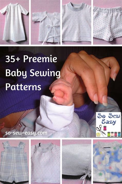 35 Preemie Baby Sewing Patterns And Projects So Sew Easy