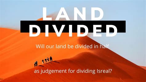 Prophecies About Dividing The Land Of Israel Youtube