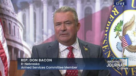 rep don bacon on the house speaker contest and israel hamas conflict c