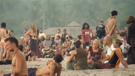 Beautiful Hippie Beach In Goa Of India Youtube