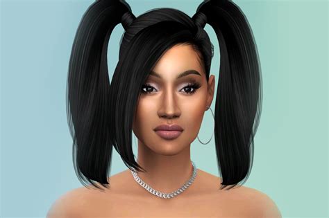 Cardi B The Sims 4 Sims 4 Mods Cardi B Dangerous Girls Beautiful