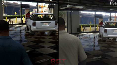 Grand Theft Auto 5 Xbox One Vs Playstation 4 Graphics Comparison