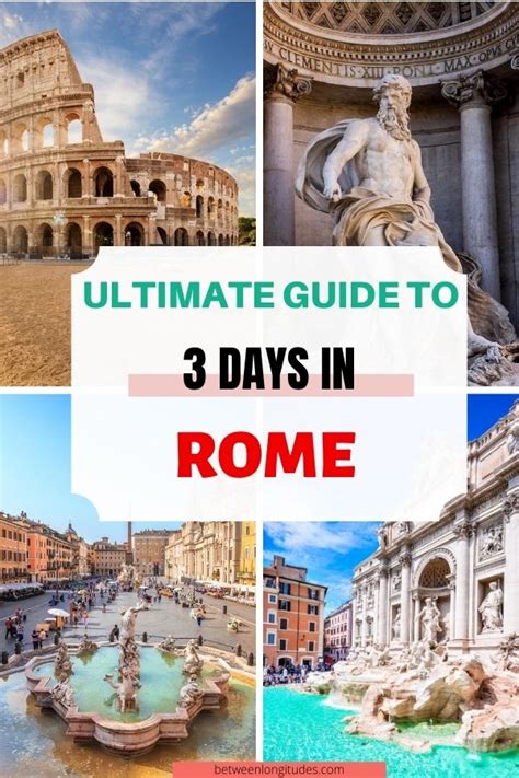 The Ultimate Day Rome Itinerary Between Longitudes