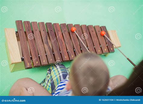 Playing A Xylophone Musical Instrument Stock Photo Image Of Creative