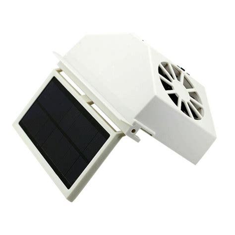 Summer Solar Powered Car Window Air Vent Ventilator