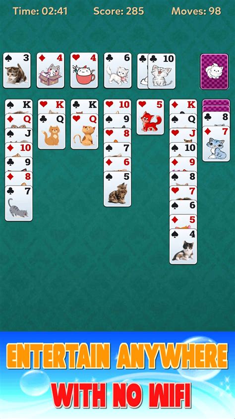 Solitaire Cat Classic Solitaire Games For Kindle Fire Free To Play