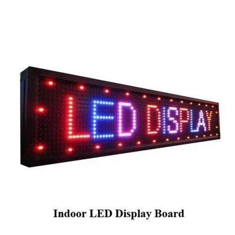 Indoor Led Display Board At Rs 4000square Feet Indoor Light Emitting
