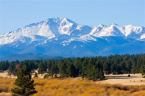 The beauty of being so close to the city is that you can spend your time enjoying the mountain instead of getting to the mountains. Pikes Peak Stock Photos, Pictures & Royalty-Free Images ...