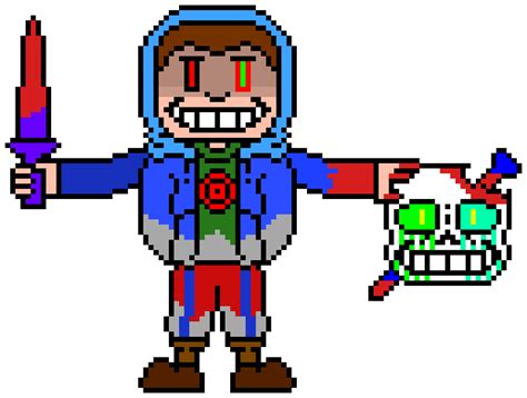 Now You Will Die Destroys Among Us Man Pixel Art Maker