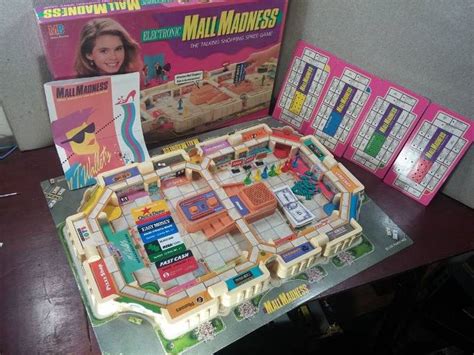 Vintage 1989 Mall Madness Electronic Board Game By Nov 02 2014