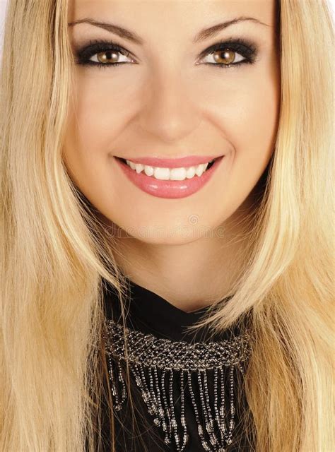 Headshot Of Blond Woman Picture Image 89742232