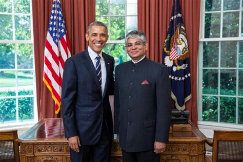 Indian Ambassador Arun Singh Presents Credentials To Obama The