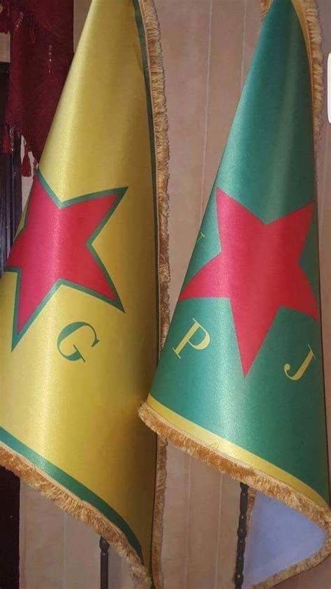 YPG And YPJ Flags